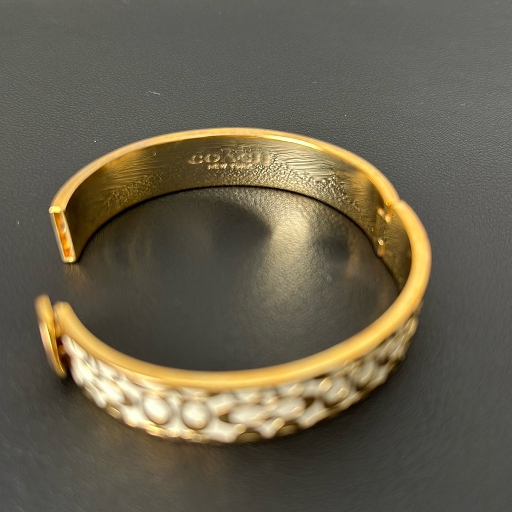 Coach gold bangles - Picture 2 of 9